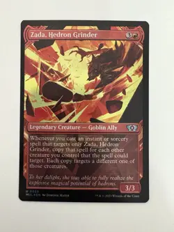 Zada Hedron Grinder Foil Showcase MTG Magic the Gathering Card NM Near Mint MUL - Image 1