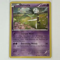 Meloetta Holo Promo XY193 Magearna Mythical Collection Pokemon Card LP-NM - Image 1