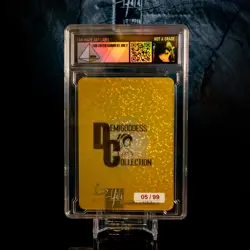 Rio Tsukatsuki Blade Waifu Card Encased 05/99 Gold Demigoddess Collection SLAB - Image 3