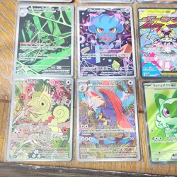 Pokemon TCG Alakazam Spidops Misdreavus Kecleon Braviary IR FA Lot 9 Cards - Image 2