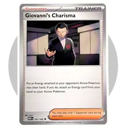 Giovanni's Charisma 161/165 x4 - 4x Trainer Playset - Pokemon S&V 151 - Image 1
