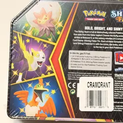 Pokemon TCG Shining Fates Cramorant V Tin 6 Booster Packs Sealed Promo - Image 5