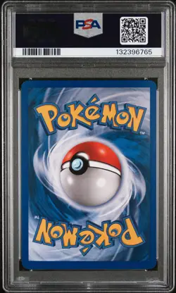 2002 POKEMON EXPEDITION #129 SHELLDER-REVERSE FOIL PSA 8 - Image 2