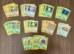 x130 1999 Pokemon TCG Jungle Set - Bulk Lot - No Holos - Mostly LP / Some MP/HP - Image 3