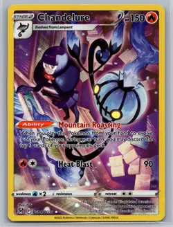 Pokemon TCG Chandelure - TG04/TG30 - Lost Origins Trainer Gallery Holo Rare NM - Image 1