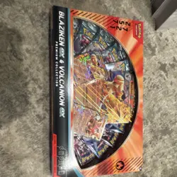 Pokemon Blaziken & Volcanion EX Premium Collection Box Pokemon TCG - Image 1