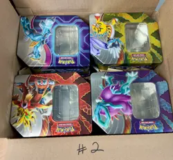 Pokemon Empty Tins for Display, Collection, or Storage - Set of 8 - #2 - Image 1