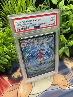 GARCHOMP EX #245 POKEMON 2023 PARADOX RIFT SPECIAL ILLUSTRATION RARE MINT PSA 9 - Image 3