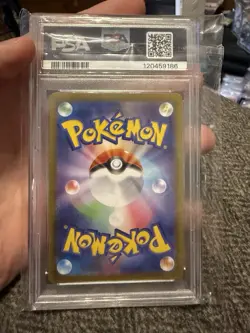 2025 POKEMON JPN SV10-GLORY OF TEAM ROCKET ART RARE TEAM ROCKET'S MEOWTH PSA 9 - Image 2