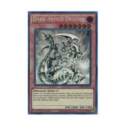 Konami YuGiOh GFtP 2nd Haunting Dark Armed Dragon (Ghost Rare) EX - Image 1