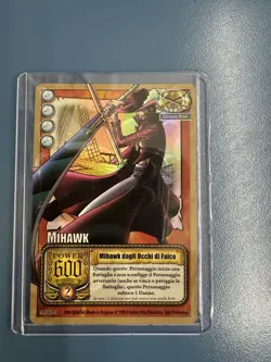 One Piece Card Game Tcg Ita Vintage Mihawk Dagli Occhi Di Falco MS-C05 Holo - Image 1