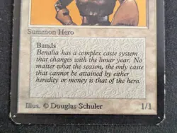Benalish Hero - Alpha - LP - MTG - Magic The Gathering - White - Creature - Image 2