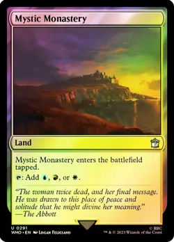 Mystic Monastery Foil Doctor Who Commander NM MTG - Image 1