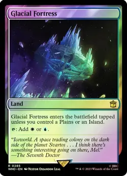 Glacial Fortress Foil Doctor Who Commander NM MTG - Image 1
