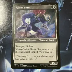 Vincent Valentine Galian Beast Final Fantasy (FIN) 125 MTG Regular NP Regular - Image 2