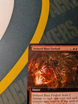 Delayed Blast Fireball (Extended Art) CLB 630 Normal English NM - MTG - Image 3