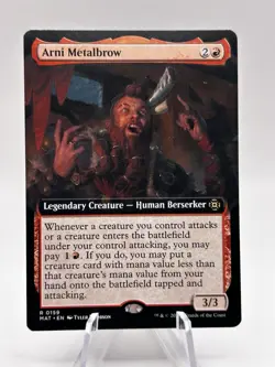 Arni Metalbrow 0159 Extended Art March of the Machine: The Aftermath MAT MTG NM - Image 1
