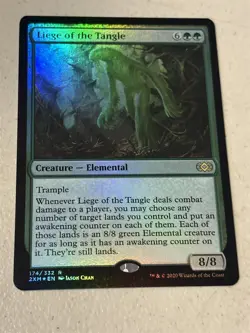 mtg foil Liege of the Tangle, Double Masters, light play - Image 1