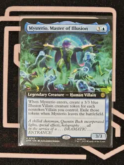 MTG Mysterio, Master Of Illusion 0253 Extended Art NON FOIL Rare - Image 1
