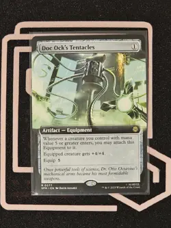 MTG Doc Ock's Tentacles 0277 Extended Art NON FOIL Rare - Image 1