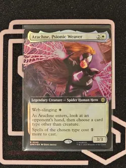 MTG Arachne, Psionic Weaver 0245 Extended Art FOIL Rare - Image 1