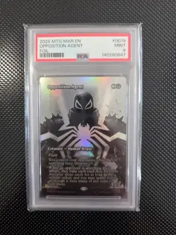 MTG SPIDERMAN (OPPOSITION AGENT FOIL) PSA 9 - Image 2
