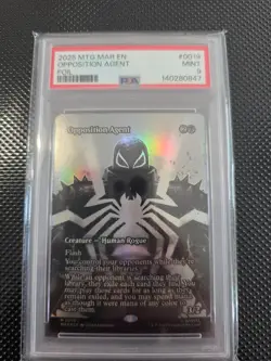 MTG SPIDERMAN (OPPOSITION AGENT FOIL) PSA 9 - Image 3