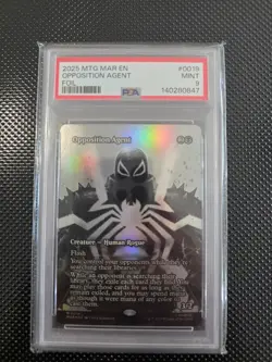 MTG SPIDERMAN (OPPOSITION AGENT FOIL) PSA 9 - Image 4