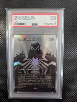 MTG SPIDERMAN (OPPOSITION AGENT FOIL) PSA 9 - Image 5