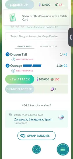 Pokemon Go Shiny Legendary Rayquaza ( High CP ) - Image 2
