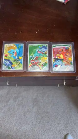 Pokemon TCG 30th anniversary Celebrations Gen 1 pokemon trio. - Image 1
