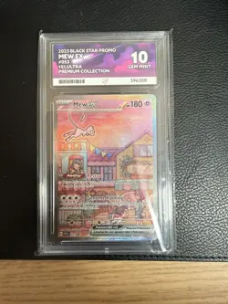 Mew SVP 053 151 Ultra Premium Collection Promo Pokemon Card ACE 10 (Perf Subs!) - Image 1