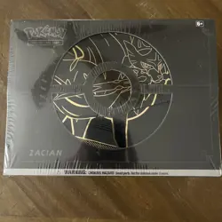 Pokemon TCG Sword & Shield Elite Trainer Box Plus Zacian Sealed 753569218804 - Image 1