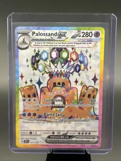POKEMON - PALOSSAND EX 221/191 FULL ART ULTRA RARE HOLO S&V SURGING SPARKS NEW - Image 1