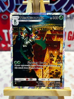 Meowscarada METAL Card Pokemon TCG Pocket - CUSTOM made | Shining Revelry - Image 1
