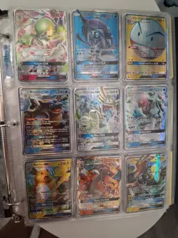 Pokemon GX Holo Card Lot Binder Charizard Raichu Gardevoir Ho-Oh Umbreon - Image 1