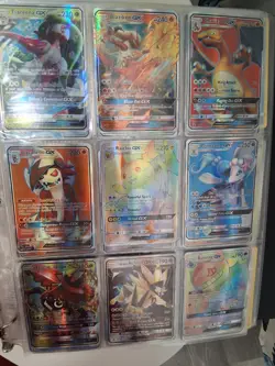 Pokemon GX Holo Card Lot Binder Charizard Raichu Gardevoir Ho-Oh Umbreon - Image 5