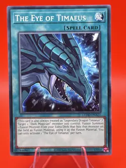 YuGiOh Lot Ash Blossom Cyber Dragon Nova Eye of Timaeus Dark Magician 7 Cards - Image 4