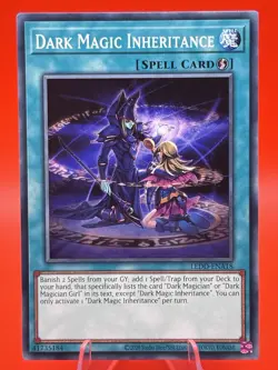YuGiOh Lot Ash Blossom Cyber Dragon Nova Eye of Timaeus Dark Magician 7 Cards - Image 5