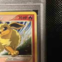 Pokemon Flareon Gold Star EX Power Keepers Ultra Rare Holo Card #100 PSA 6 - Image 3