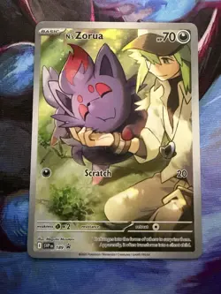 N's Zorua 189 Sv: Scarlet & Violet Promo Cards Holo - Image 1