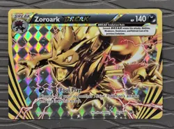 Zoroark BREAK - 92/162 - Pokemon Breakthrough XY Ultra Rare Card - Image 2