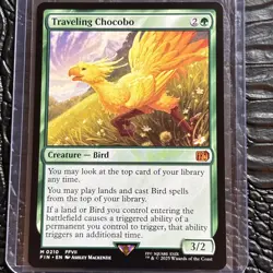 Traveling Chocobo Final Fantasy Regular Mythic NM - Image 1