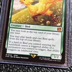 Traveling Chocobo Final Fantasy Regular Mythic NM - Image 4