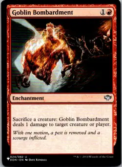 Goblin Bombardment The List Reprints NM Normal - Image 1