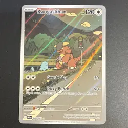 Pokemon TCG Kangaskhan Sv10: Destined Rivals Illustration Rare Holo 204/182 120… - Image 1