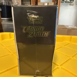 Pokemon: Crown Zenith Elite Trainer Box ⚠Tiny holes in the front shrink wrap!!! - Image 4