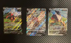 Pokemon - Kricketune V, Origin Forme Palkia V, Honchkrow V - Alt - Full Art Lot - Image 1
