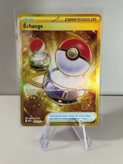 Carte POKEMON FR - Echange 206/165 Gold 151 - Image 3