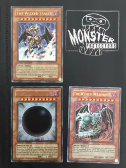 YuGiOH THE WICKED GOD SET DREADROOT + ERASER + AVATAR ULTRA JUMP + Bonus Gift - Image 1